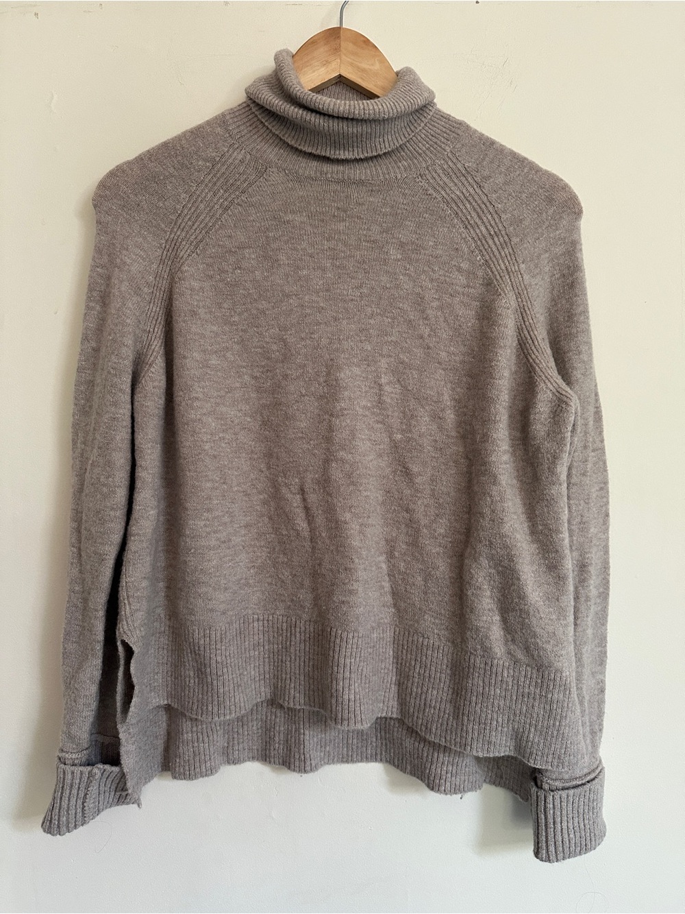 J. Crew Merino Wool Blend Turtleneck Sweater